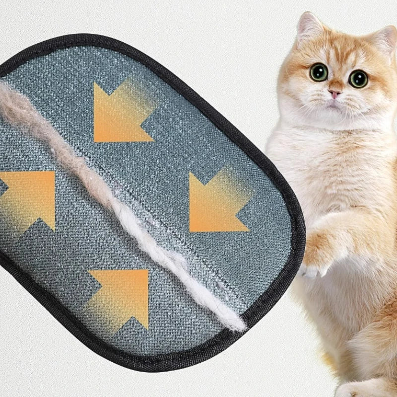 Luva Removedora de Pelos para Cães e Gatos – Portátil, Lavável e Reutilizável