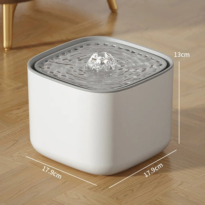 Fonte de Água Automática 3L para Gatos – Silenciosa, Filtrante e USB com recirculação automática, filtro, grande capacidade, bebedouro filtrante.