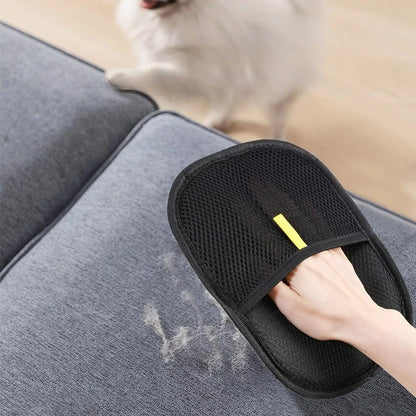 Luva Removedora de Pelos para Cães e Gatos – Portátil, Lavável e Reutilizável