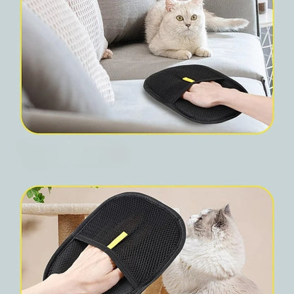 Luva Removedora de Pelos para Cães e Gatos – Portátil, Lavável e Reutilizável