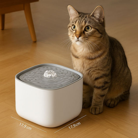 Fonte de Água Automática 3L para Gatos – Silenciosa, Filtrante e USB com recirculação automática, filtro, grande capacidade, bebedouro filtrante.