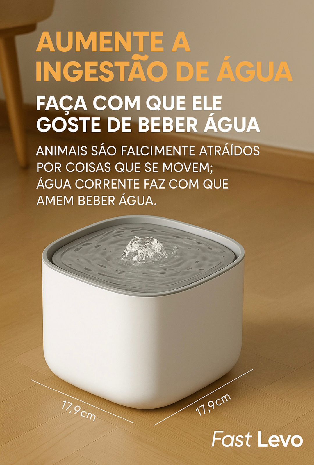 Fonte de Água Automática 3L para Gatos – Silenciosa, Filtrante e USB com recirculação automática, filtro, grande capacidade, bebedouro filtrante.